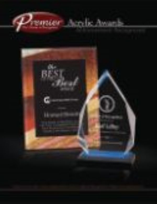 Premium Acrylic Awards catalog